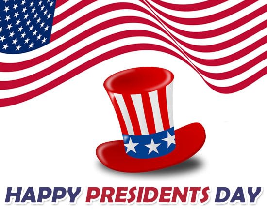 Presidents day 2020 clipart