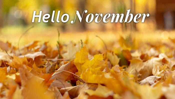 hello november background free desktop wallpaper