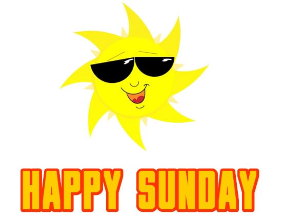 happy sunday clipart images