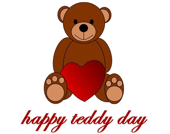 teddy day clipart