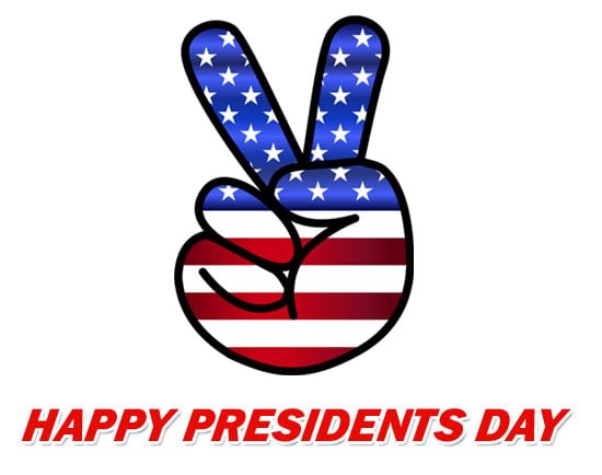 Happy Presidents day clip art
