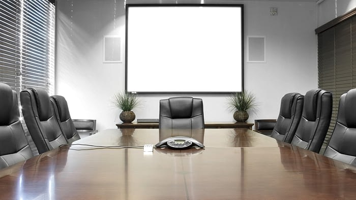 microsoft teams professional background for virtual meetings conference room chair