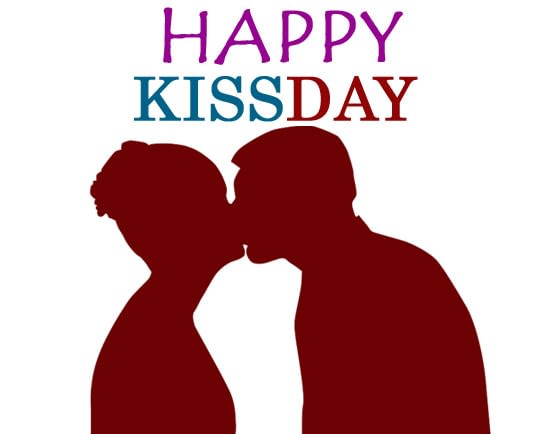Happy kiss day clipart images