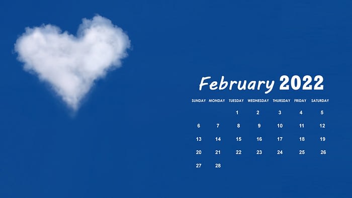 1 february 2022 calendar wallpaper feb pc desktop laptop computer backgrounds