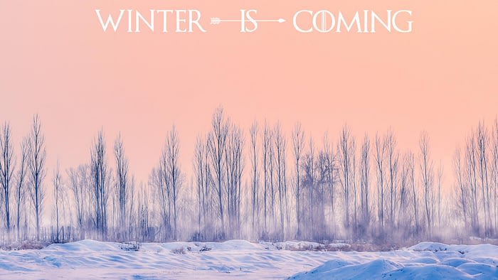 winter is coming background plain virtual backgrounds for zoom meetings